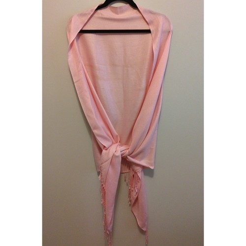 Scialle pashmina rosa - , pallido