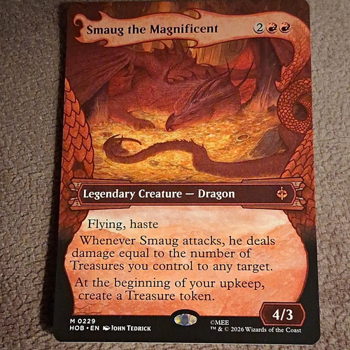 Smaug magnifico 0229 mtg - magnifico, lo