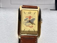 RELOJ POLJOT MIYOTA, CAJA CHAPADA EN ORO.