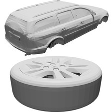 Carrozzeria modellino per opel - carrozzeria,