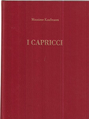 Capricci prima edizione - i,