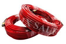 2PC 100ft x 1/4" NPT RED Air