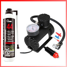 Kit Riparazione Pneumatici Auto Gonfia e Ripara Forature Gomme Moto Compressore