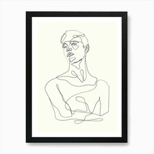 Single Line Drawing Monoline