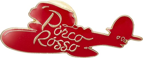 Porco rosso spilla badge - porco,