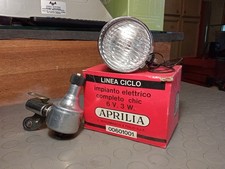 APRILIA GRUPPO LUCE IMPIANTO ELETTRICO COMPLETO BICICLETTA VINTAGE EPOCA '70 NOS