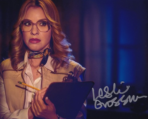 Leslie grossman autografo - grossman,