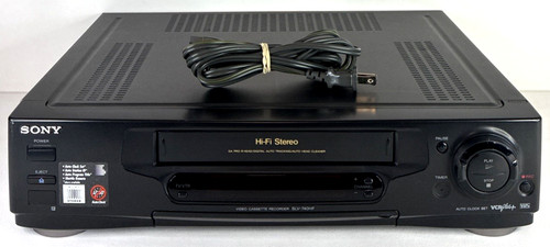 Sony slv 740hf vcr vhs - sony,