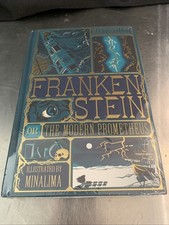 NEW SEALED FRESH HORROR! Frankenstein MinaLima Mary Shelley Hardcover GIFT Book