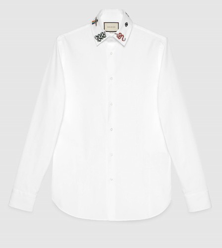 Camicia gucci con colletto - camicia,