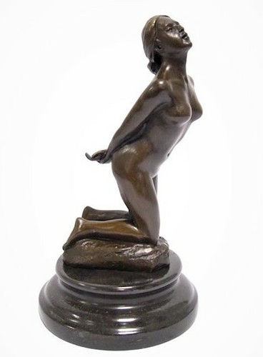 Bronzo scultura figura erotico - bronzo,