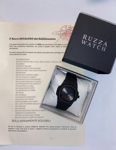 Orologio ruzza watch nero - ruzza,