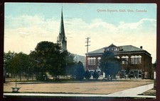 Cartolina GALT Ontario 1914