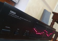 Equalizzatore YAMAHA EQ70 vintage Hi-Fi equalizer 10  bande stereo EQ LED 