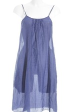 BOSS ORANGE Abito scamiciato Donna Abito Taglia IT 42 blu stile romantico