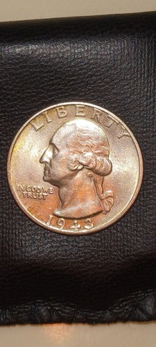 1943 washington quarter - 1943, -p