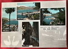 ???Gruss Saluti da Bellano Orrido Lecco Lago di Como anni ‘50/‘60 Vera Foto