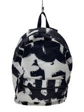 Zaino Alexander McQueen Metropolitan Nylon Bianco Modello Logo