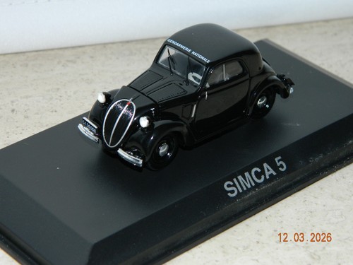 Simca coupé gendarmerie - simca,