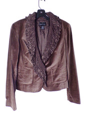 Giacca blazer velluto - , cropped