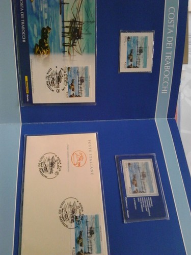Folder filatelico italia - folder,
