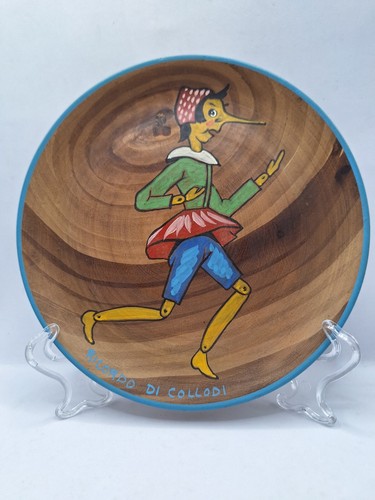 Pinocchio raro piatto - raro, dipinto