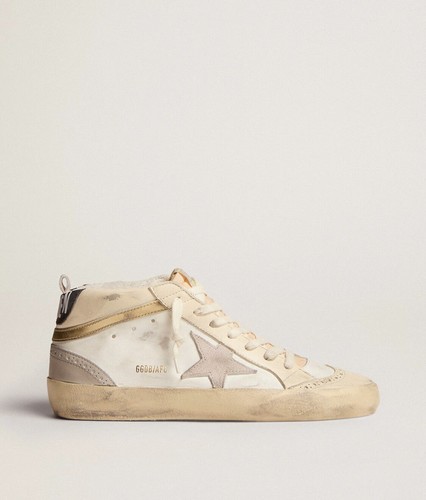 Sneaker golden goose mid star - golden,