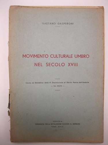 Gasperoni gaetano movimento - gasperoni, gaetano,