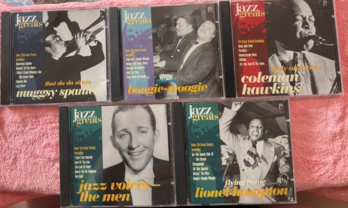Jazz greats 5cd set classic - jazz,
