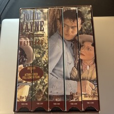 John Wayne Westerns - VHS - 5 Videos