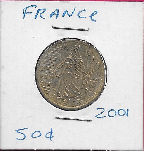 Francia euro cent 2001 - cent,