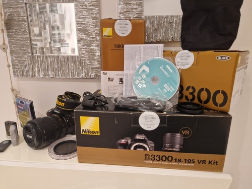 Nikon d3300 con obiettivo - con,