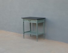 Tavolino mobiletto da ingresso a ripiani con cassetto laccato Shabby Chic, '900!