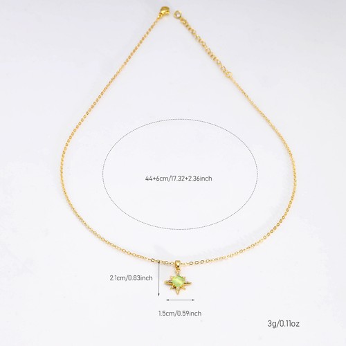Collana girasole placcata oro - collana,