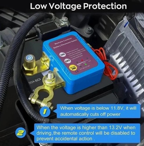 Stacca batteria 12v - stacca, auto
