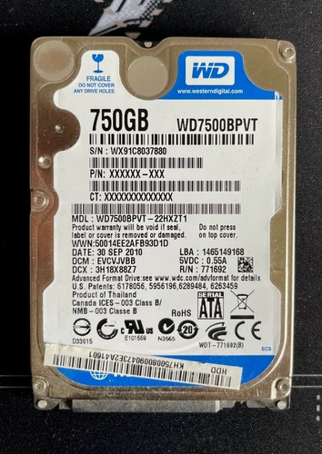 Western digital scorpio blue - western,