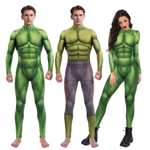 Costume cosplay muscolare