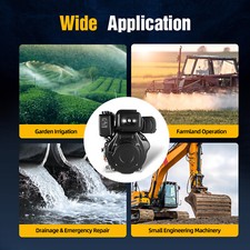 Motozappa 10HP 406cc 4 Tempi