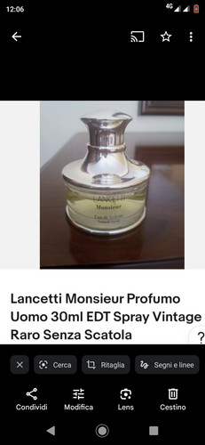 Profumo uomo lancetti - profumo,