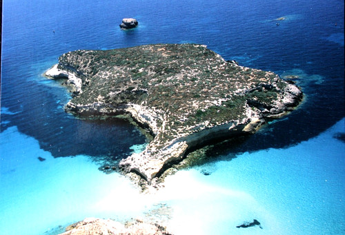 Cartolina lampedusa sicilia - cartolina., lampedusa.