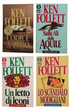 LOTTO 4 ROMANZI KEN FOLLETT