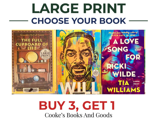 Large print library books - ex-library,