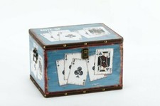 ROBUSTO BAULE IN LEGNO CON