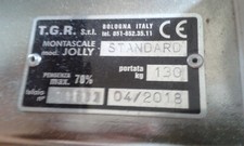 Montascale a cingoli con