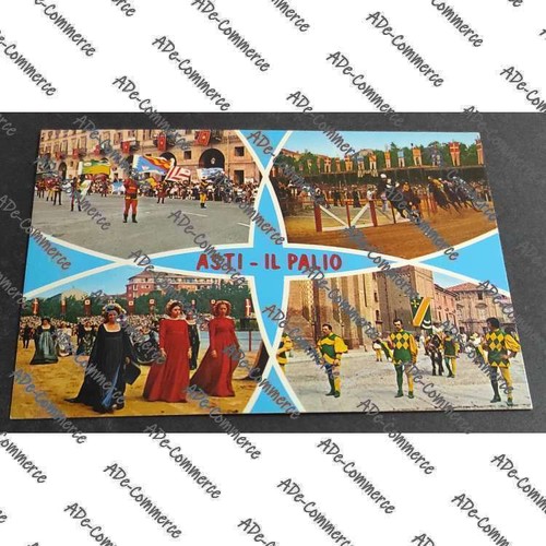 Cartolina asti il palio - cartolina,