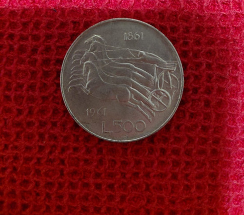 Moneta 500 lire - moneta, da