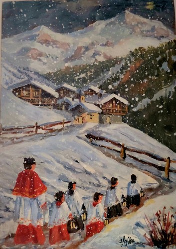 Processione sotto neve - la,
