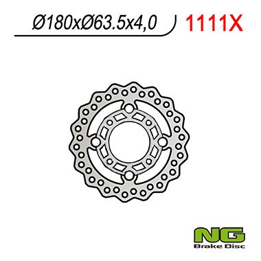 Disco freno anteriore ktm - ng,