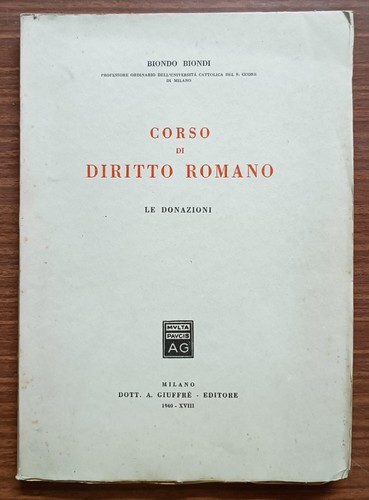 Corso diritto romano - diritto, le