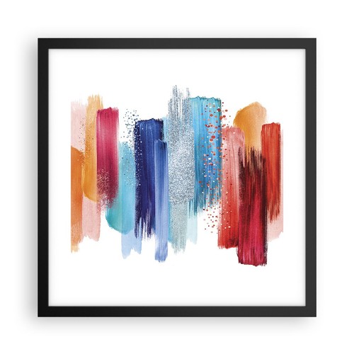 Poster 40x40cm astrazione - poster,